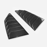 Nissan GTR R35 CBA DBA EBA 2008 2009 2010 2011 2012 2013 2014 2015 2016 2017 2018 2019 2020 2021 2022 2023 2024 with Aftermarket Parts - TS Style Rear Window Louver Carbon Fiber / FRP from EPR USA